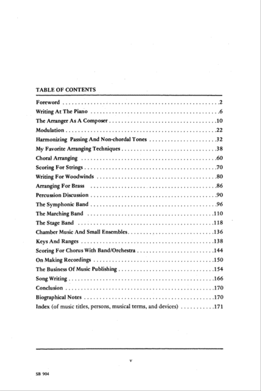 Music Arranging and Orchestration Set of Parts scores gallery preview page 2
