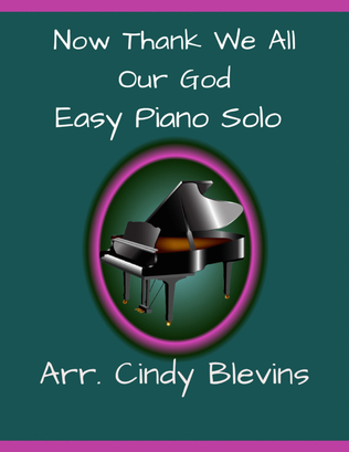 Now Thank We All Our God, Easy Piano Solo