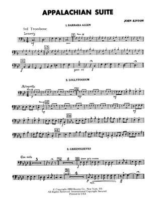 Appalachian Suite - 3rd Trombone