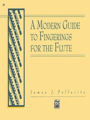 Book cover for A Modern Guide to Fingerings for the Flute