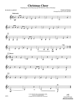 Christmas Cheer: B-flat Bass Clarinet