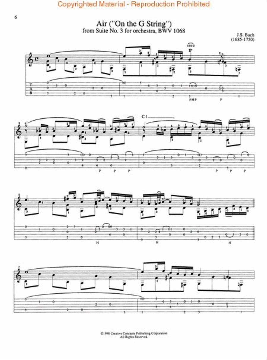 The Classical Guitar Collection Acoustic Guitar scores gallery preview page 2