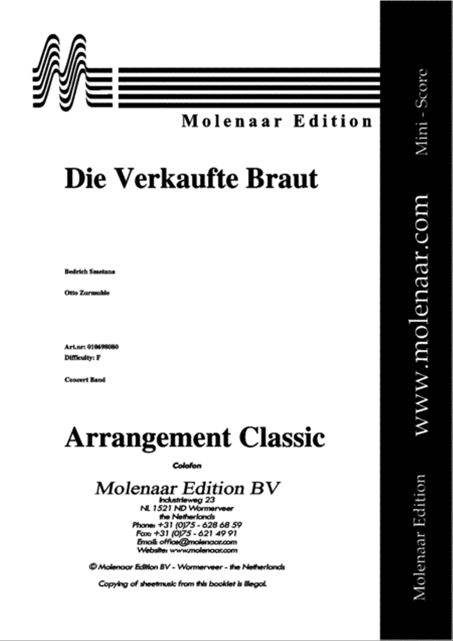 Die Verkaufte Braut Concert Band scores gallery preview page 2