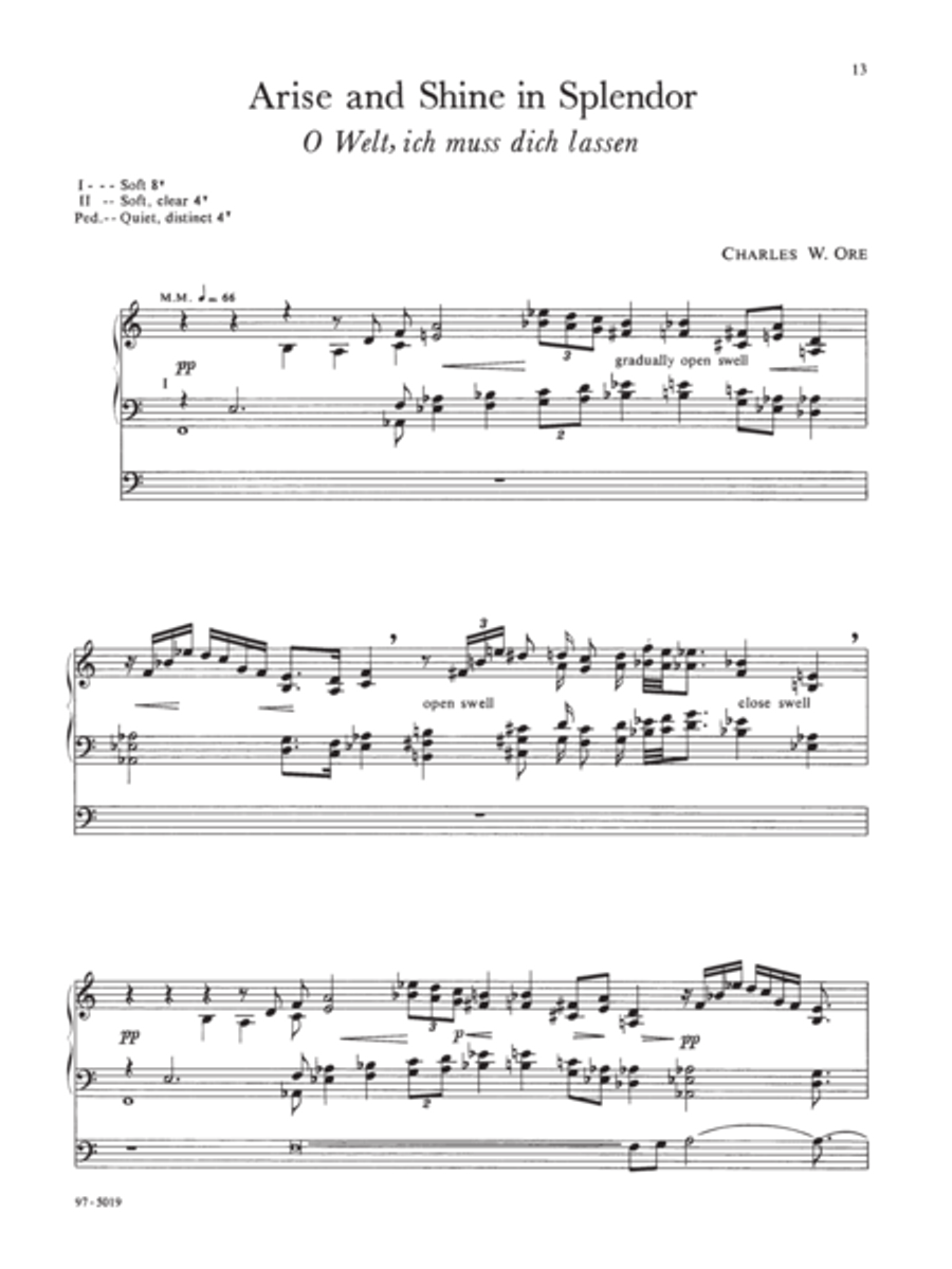 Eleven Compositions for Organ, Set I Organ scores gallery preview page 6