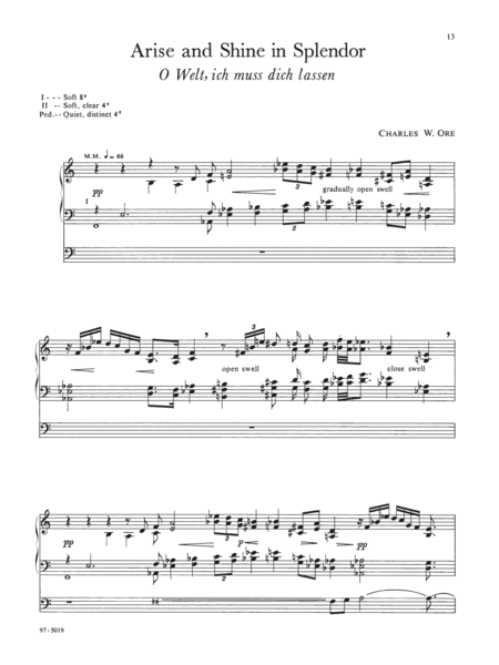 Eleven Compositions for Organ, Set I