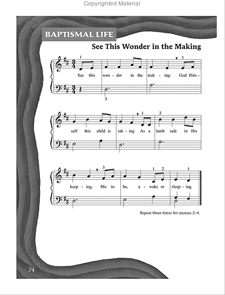 My First Hymnal: Accompaniment Edition Choir scores gallery preview page 12