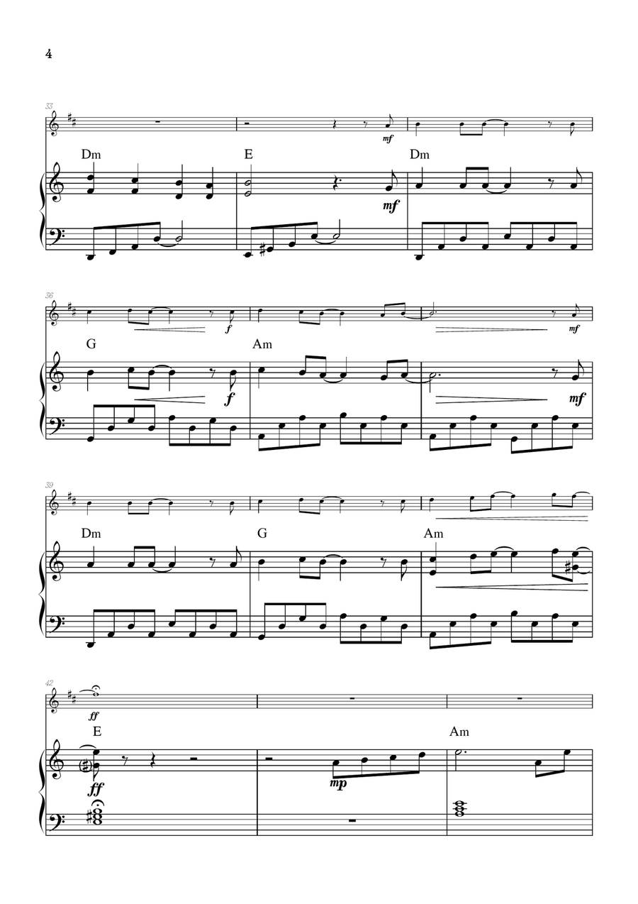 Mary, Did You Know? B-Flat Trumpet scores gallery preview page 4