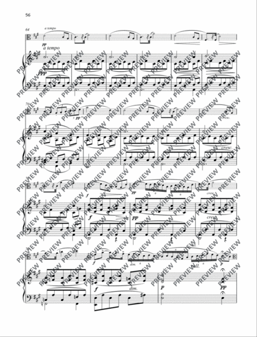 Sur le lac Sur le lac Piano Accompaniment scores gallery preview page 6