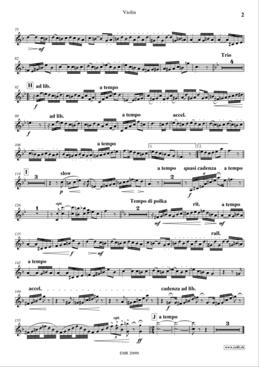 The Little Chief The Little Chief Violin Solo scores gallery preview page 3