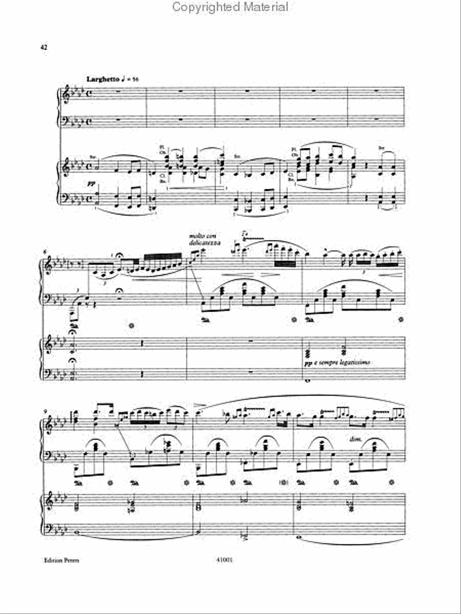 Piano Concerto No. 2 in F minor Op. 21 (Edition for 2 Pianos) Piano Solo scores gallery preview page 4