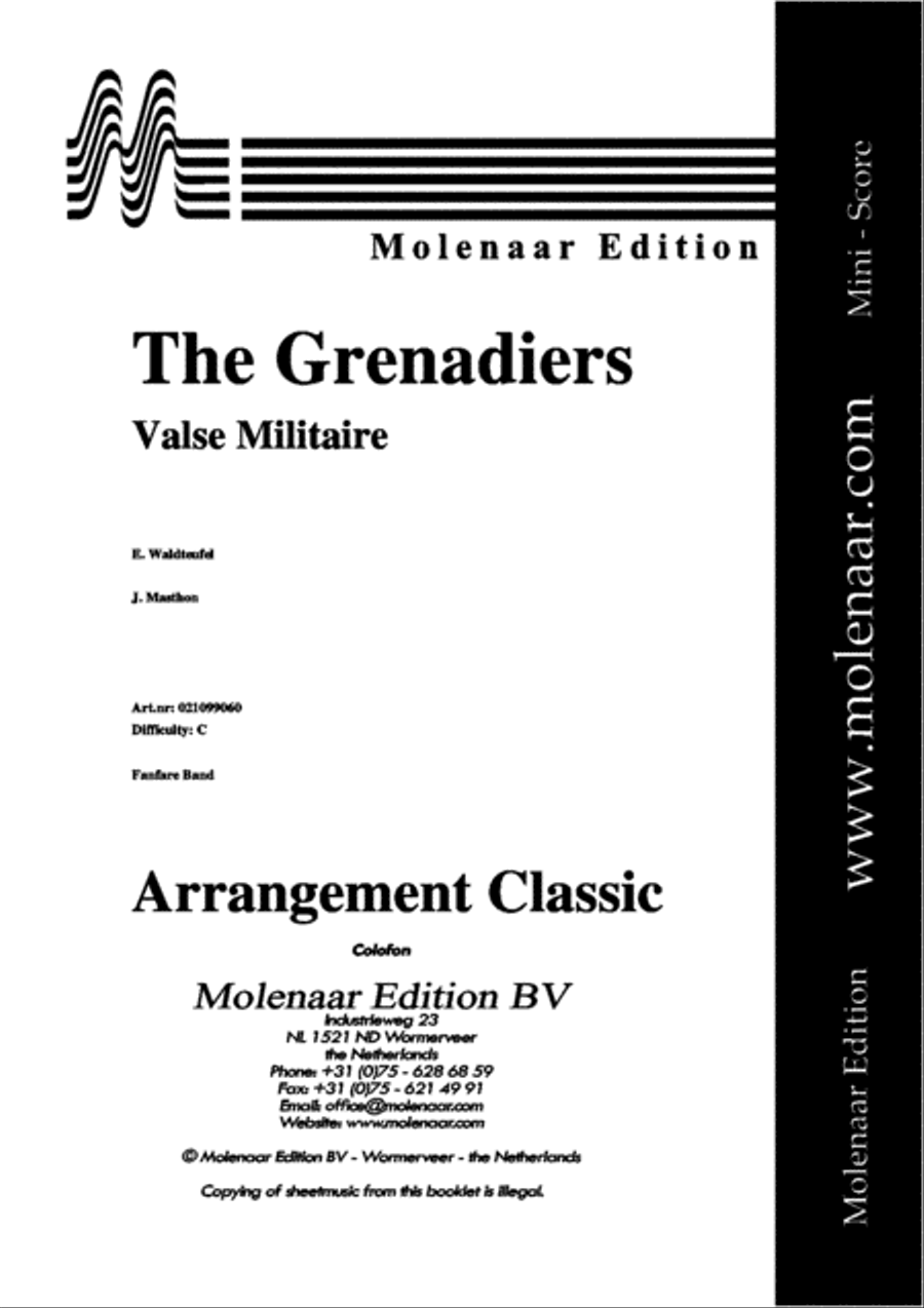 The Grenadiers Fanfare Band scores gallery preview page 2