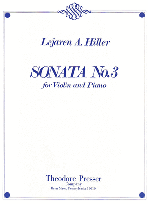 Sonata No. 3