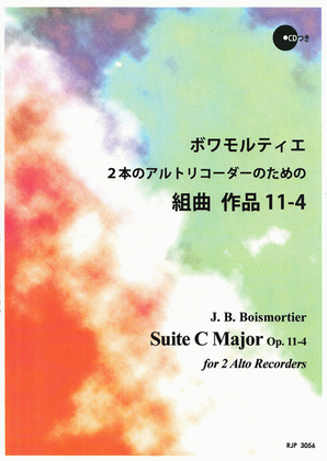 Suite for two Alto Recorders in Cã€€Major Op. 11, no. 4