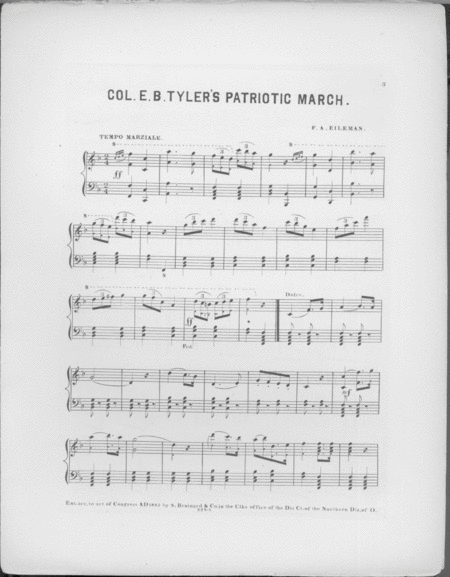 Col. E.B. Tyler's Patriotic March