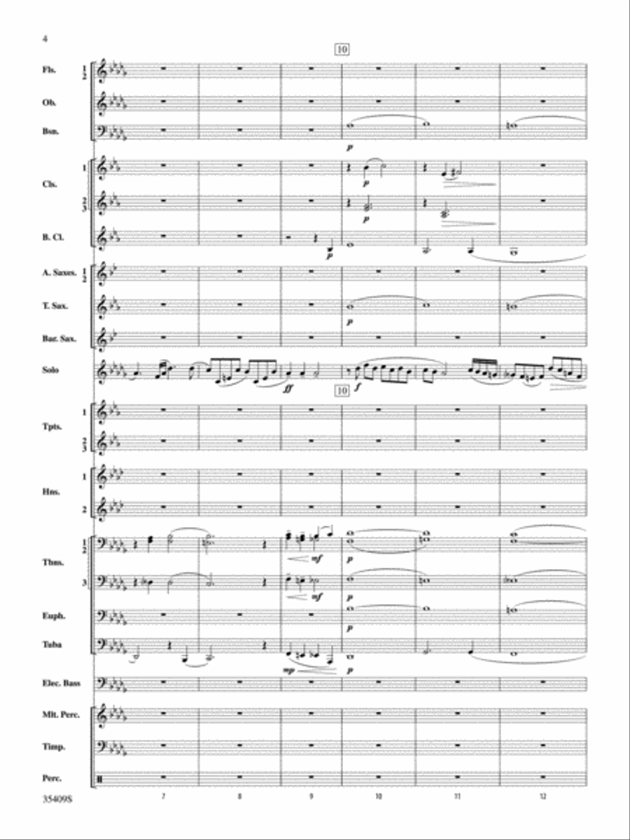 Star Dust Star Dust Concert Band scores gallery preview page 3