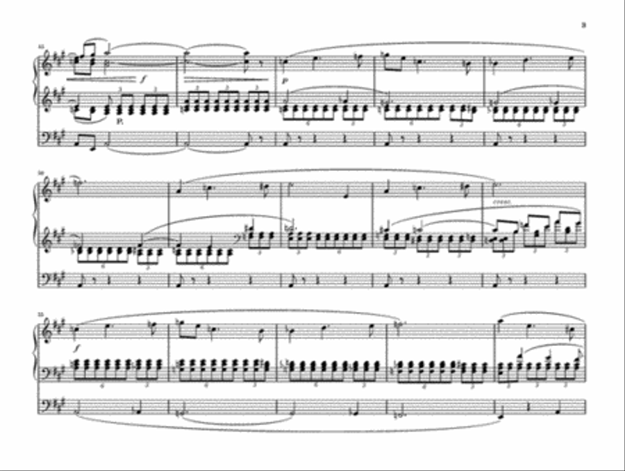 3 Pieces for the Grand Organ Organ scores gallery preview page 4