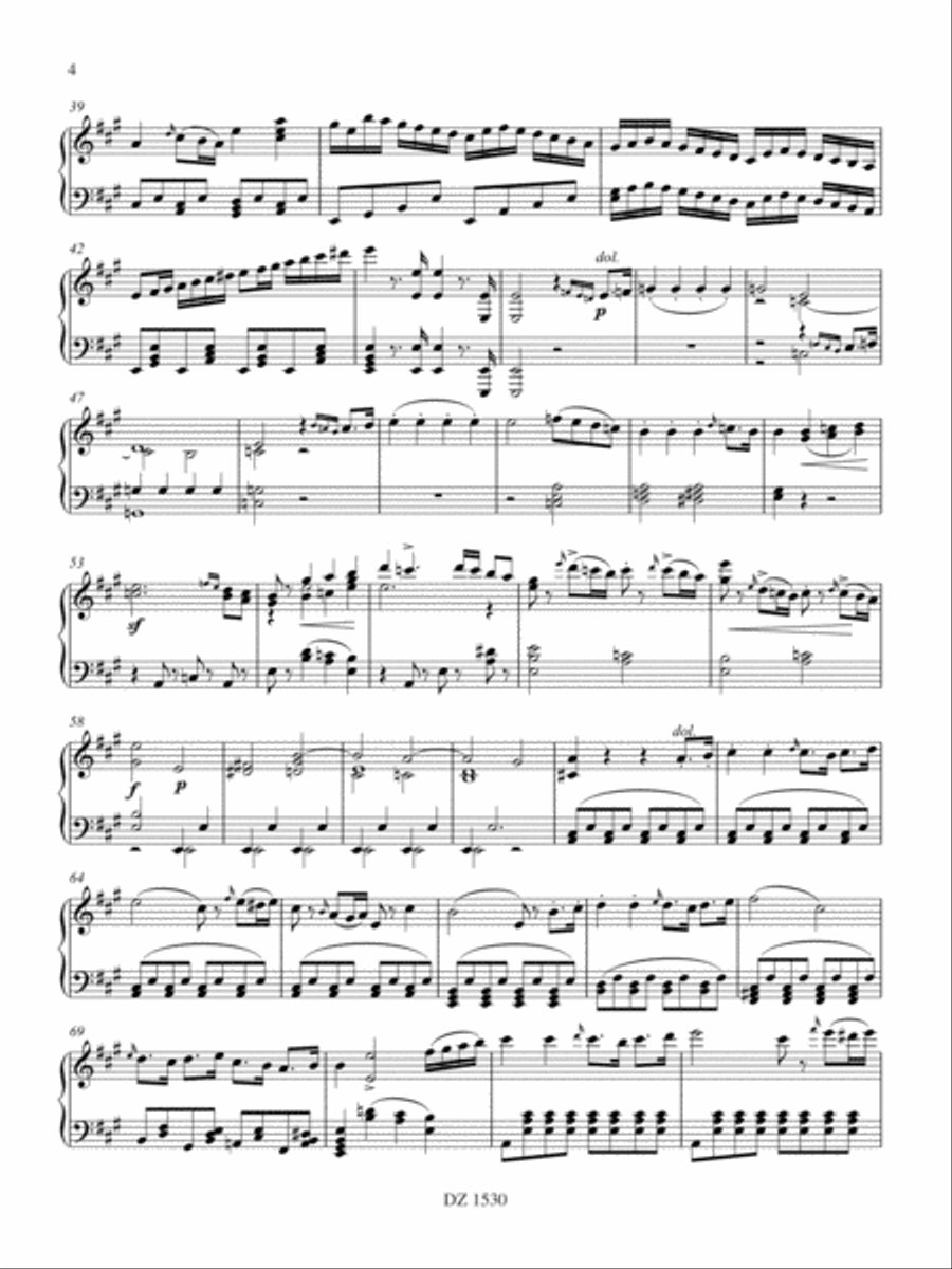Concerto in A, opus 30 (réduction de piano) Cello scores gallery preview page 4