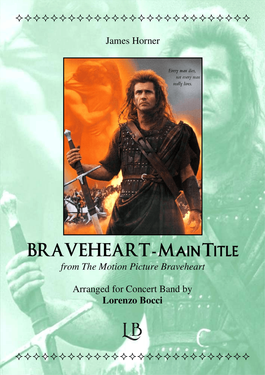 Braveheart - Main Title Concert Band scores gallery preview page 1