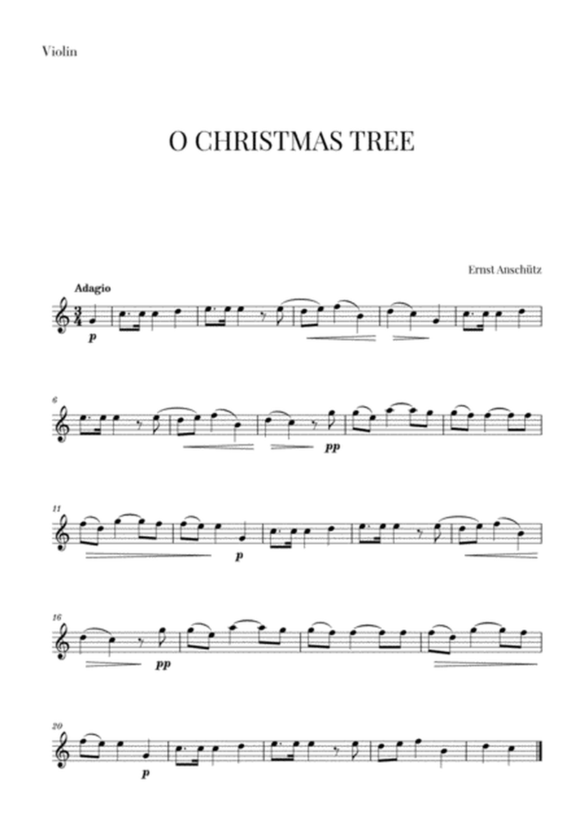 Mon Beau Sapin for Violin image number null