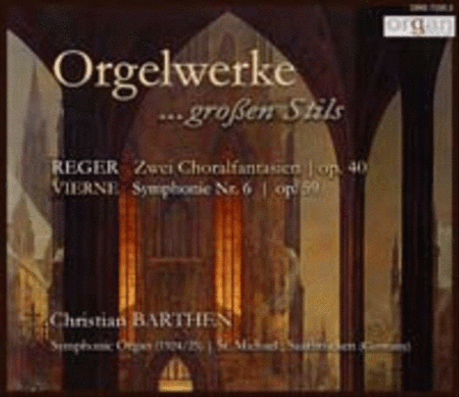 Orgelwerke großen Stils (CD zu organ 2015/02) Organ scores gallery preview page 1