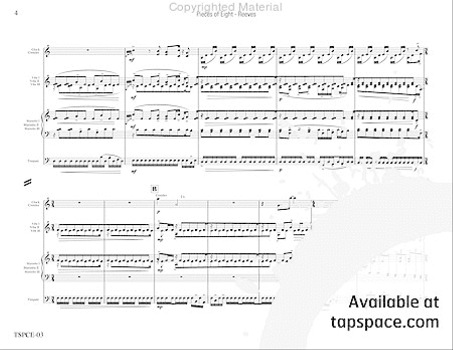 Pieces of Eight Percussion Ensemble scores gallery preview page 7
