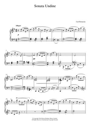 Book cover for Sonata Undine Op. 167