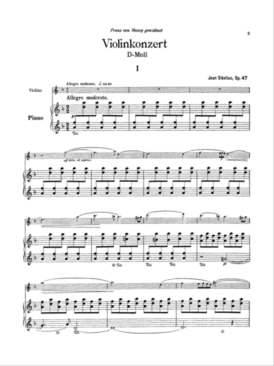 Concerto in D Minor, Op. 47 Small Ensemble scores gallery preview page 4