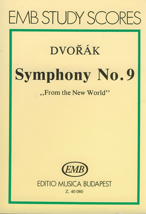 Book cover for Sinfonie Nr. 9 op. 95 Aus der neuen Welt