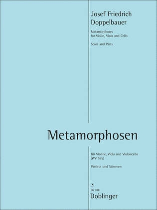 Metamorphosen (1976) WV 555