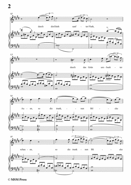 Schubert-Abendbilder(Nocturne),D.650,in c sharp minor,for Voice&Piano image number null