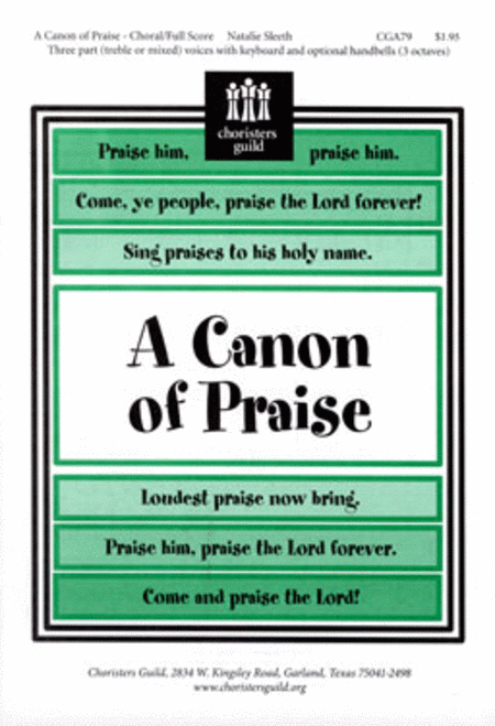 A Canon of Praise