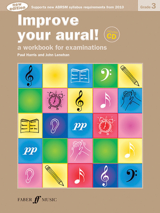 Book cover for Improve Your Aural! Grade 3