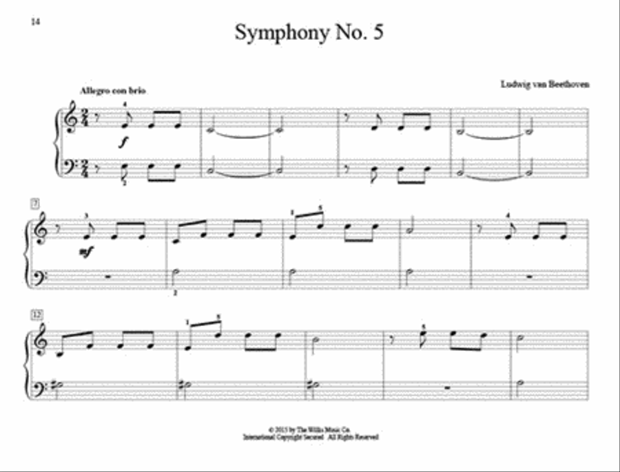 John Thompson's Easiest Piano Course: First Beethoven Piano Method scores gallery preview page 4