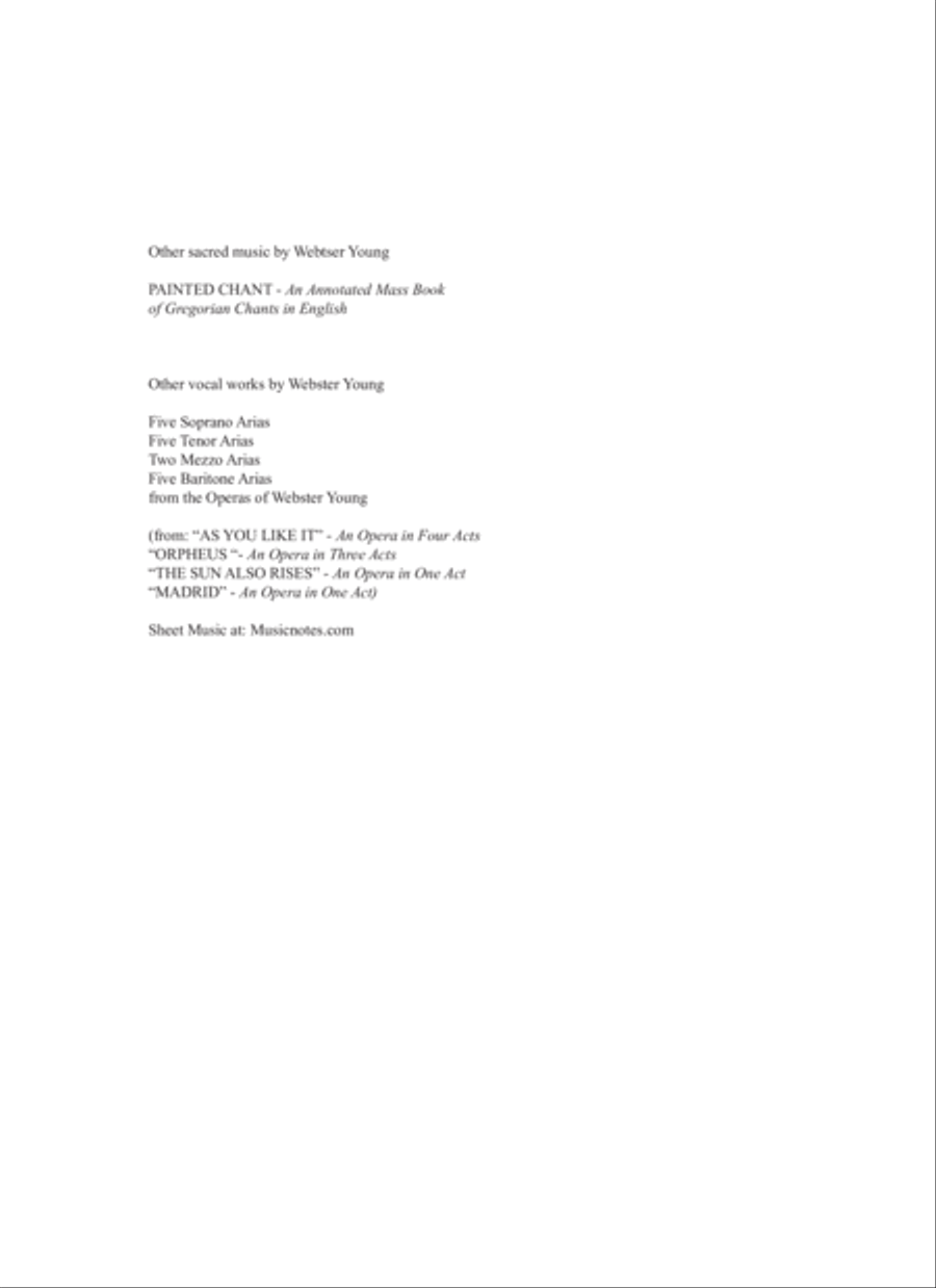 Fifteen Hymns on Psalms or Gospels Fifteen Hymns on Psalms or Gospels Voice scores gallery preview page 2