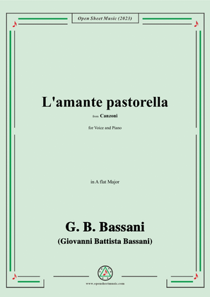 G. B. Bassani-L'amante pastorella,in A flat Major