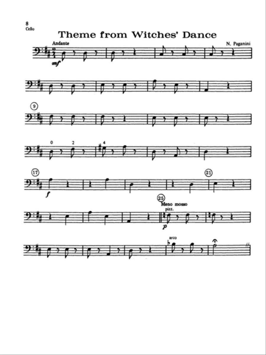 String Orchestra Accompaniments to Solos from Volumes 1 & 2 String Orchestra scores gallery preview page 4