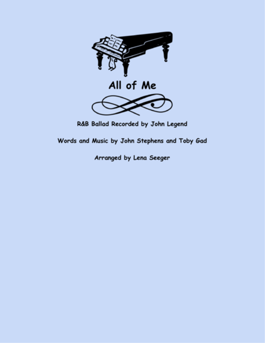 All Of Me String Trio scores gallery preview page 1