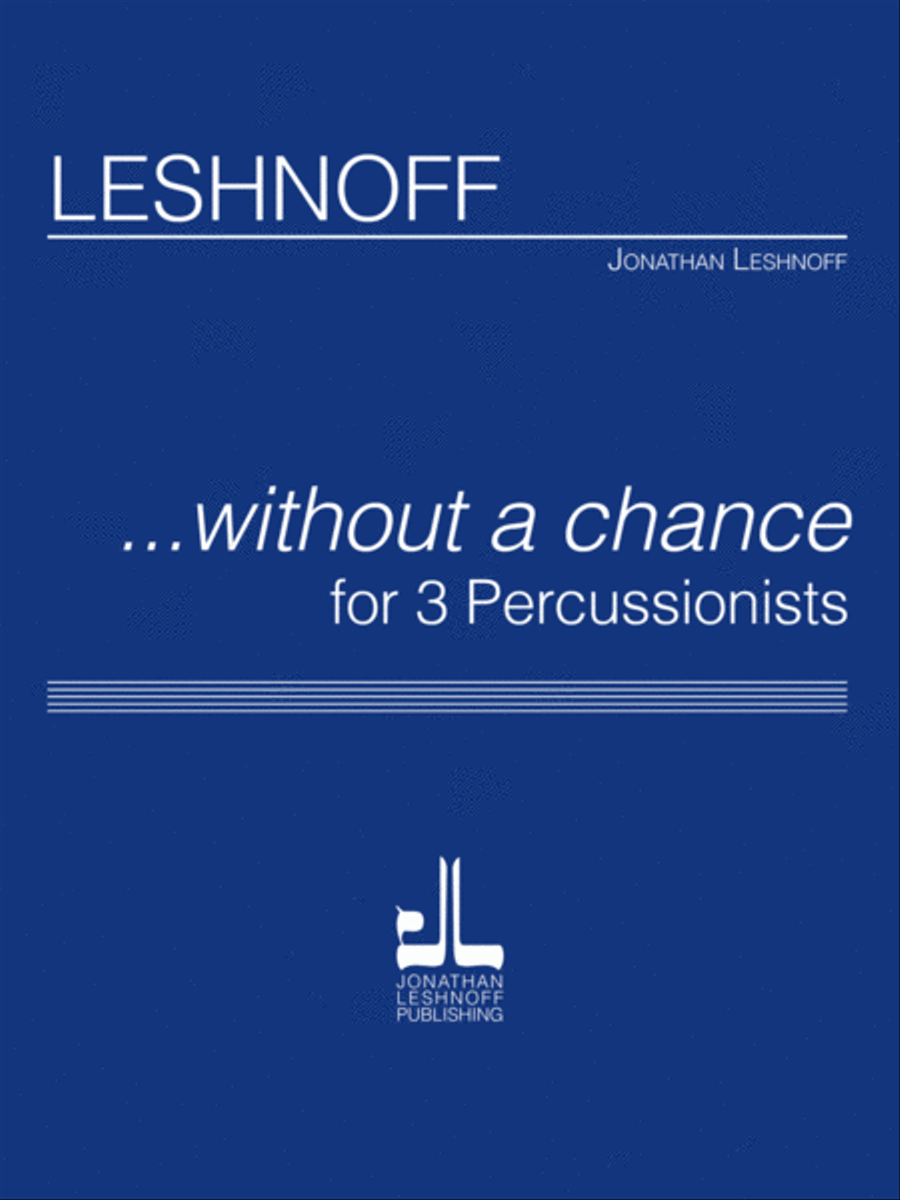 ... Without A Chance ... Without A Chance Chamber Music scores gallery preview page 2