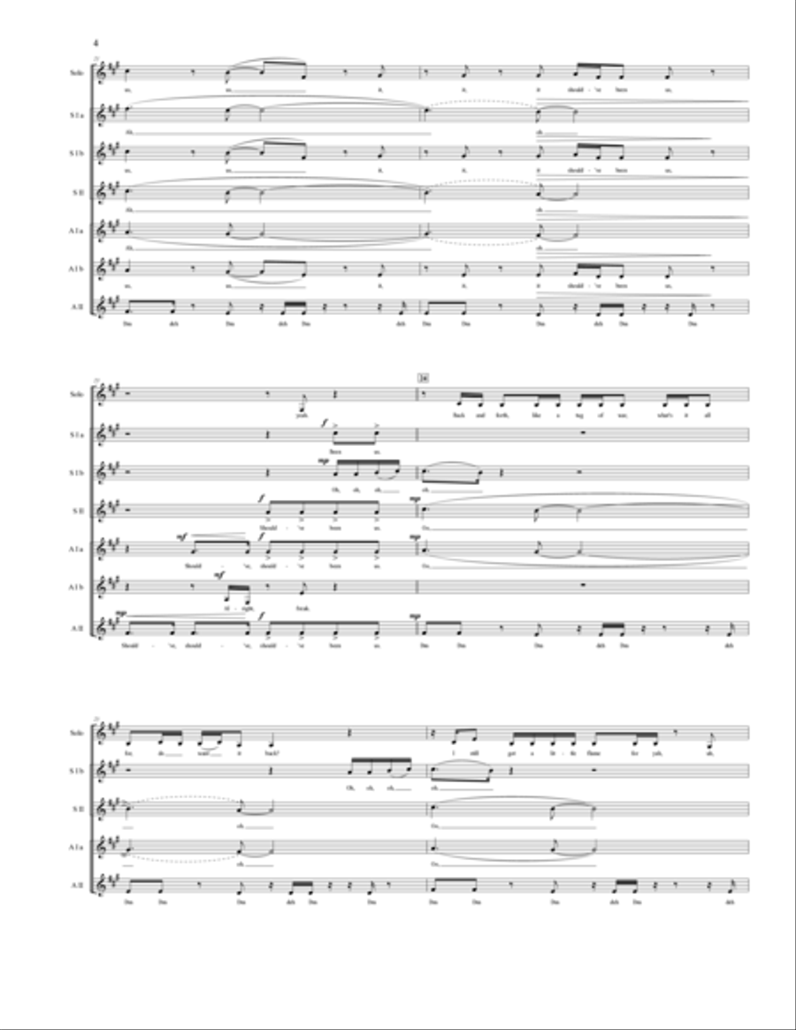 Should Have Been Us (should've Been Us) SSA scores gallery preview page 5