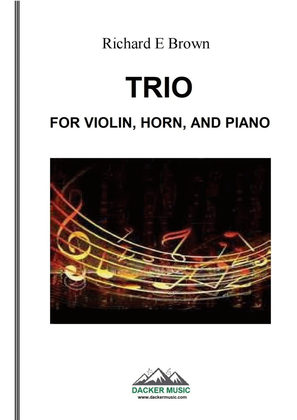 Book cover for Trio for Violin, Horn, and Piano