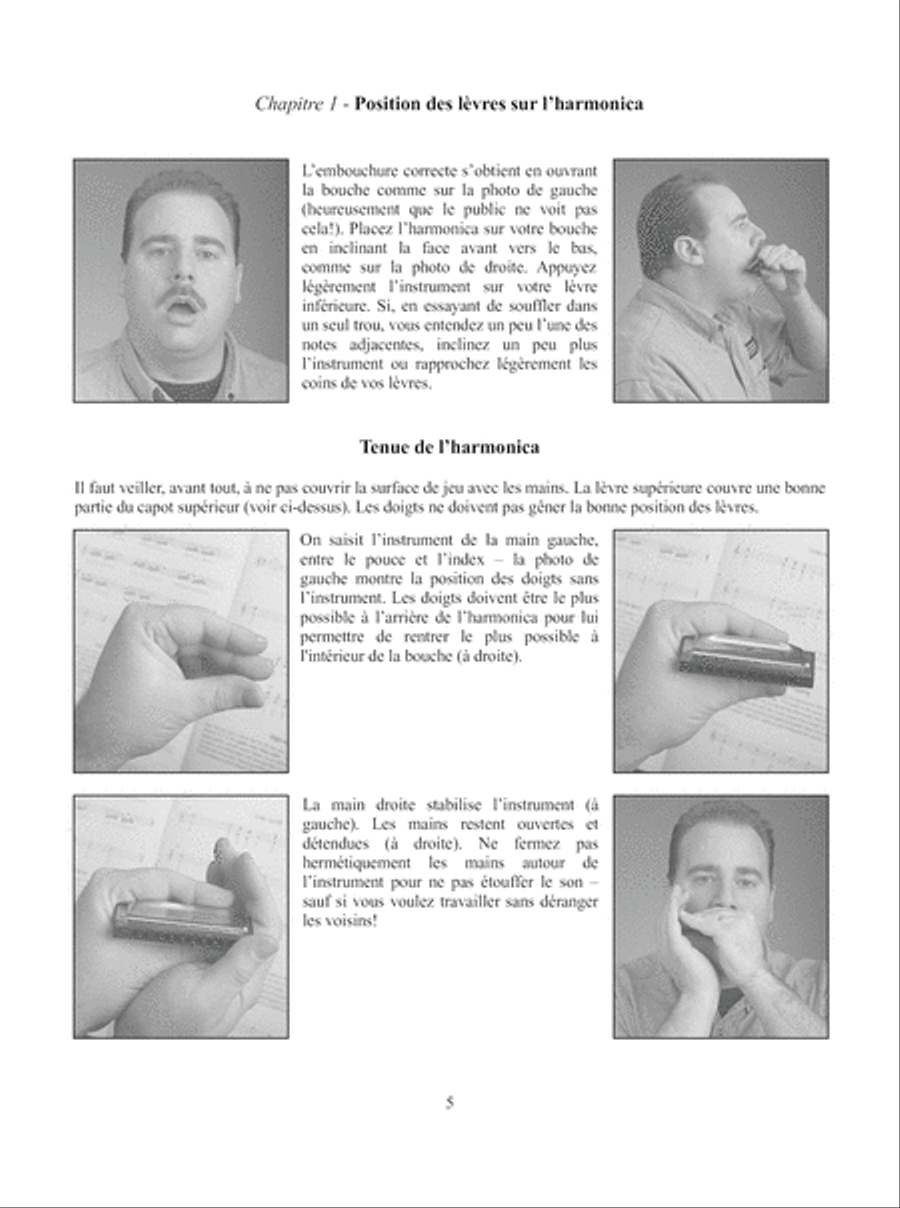 PremiÃ¨res LeÃ§ons Harmonica diatonique Harmonica scores gallery preview page 6