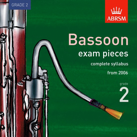 ABRSM Bassoon Exam Pieces 2006 Grade 2 CD