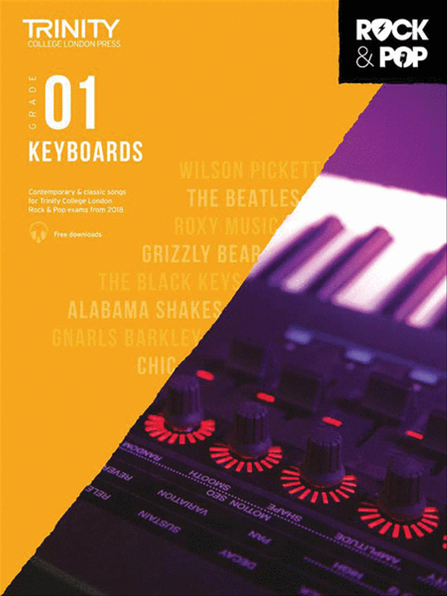 Trinity Rock & Pop 2018 Keyboards Piano Method scores gallery preview page 1