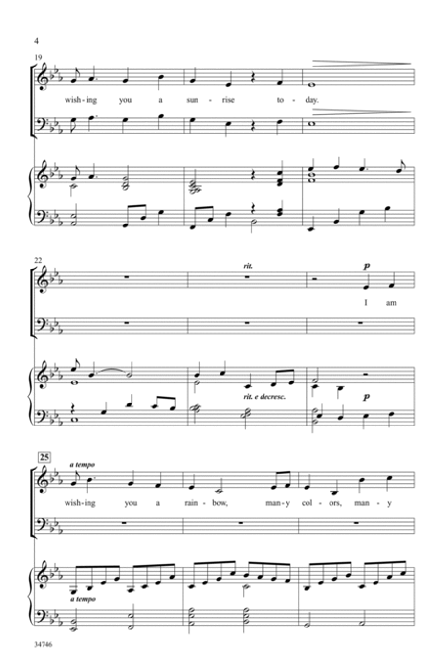 Wishing You a Sunrise 3-Part scores gallery preview page 3
