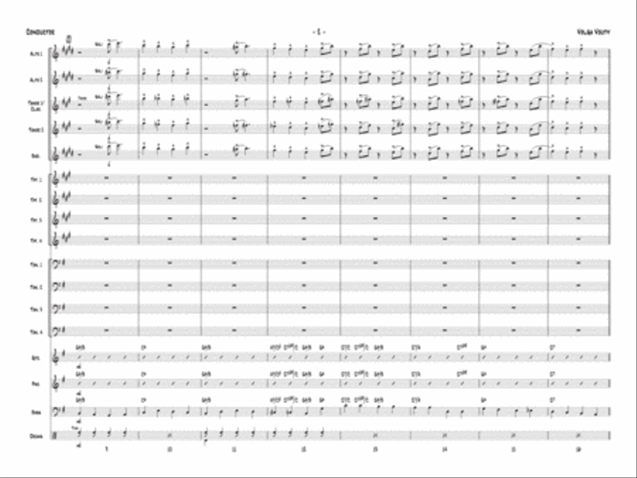 The Nutcracker Suite Jazz Ensemble scores gallery preview page 28