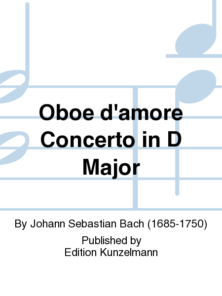 Oboe d'amore Concerto in D Major