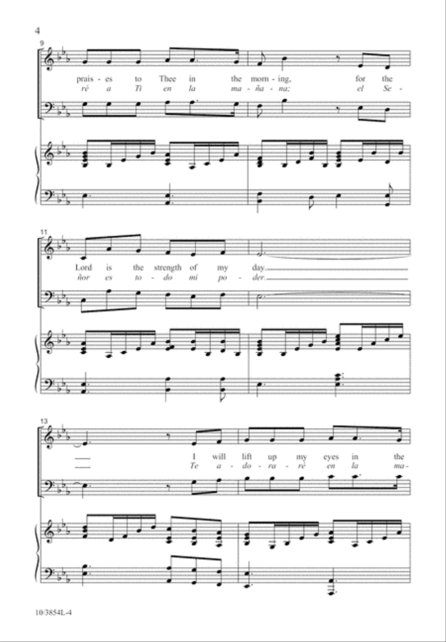 I Will Joyfully Sing 3-Part scores gallery preview page 5