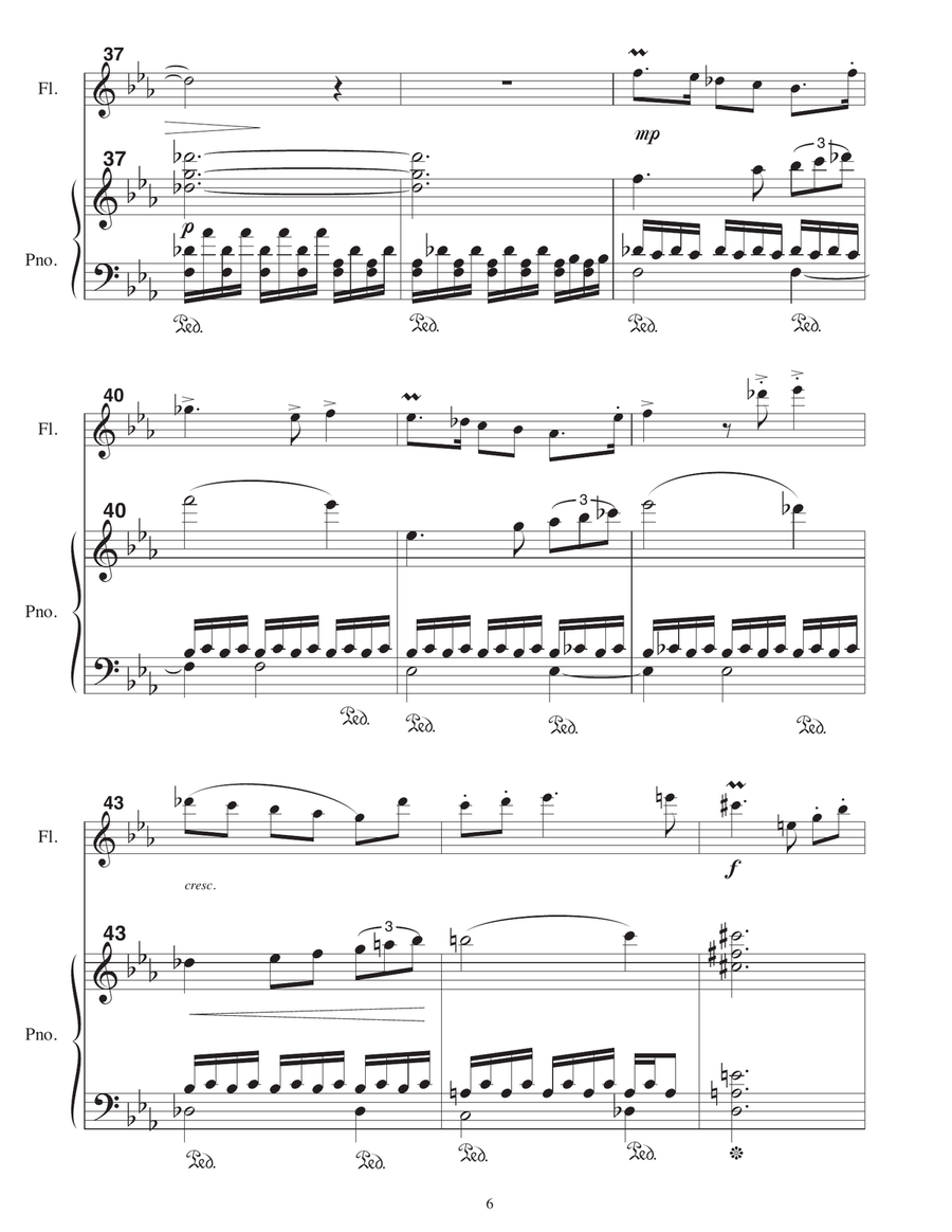 within the still moment Flute Solo scores gallery preview page 6