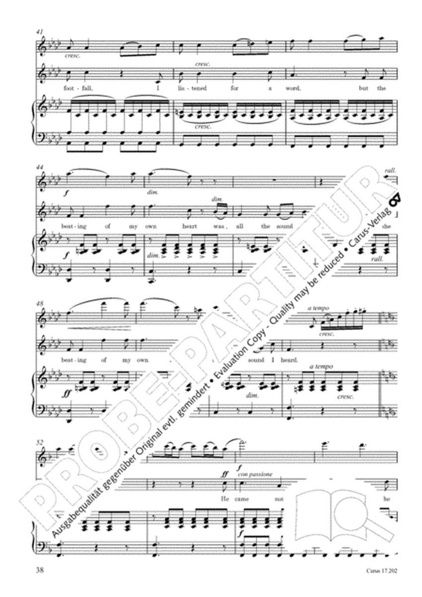 Canti con flauto II. Six Songs of the 19th century for upper voice, flute and piano