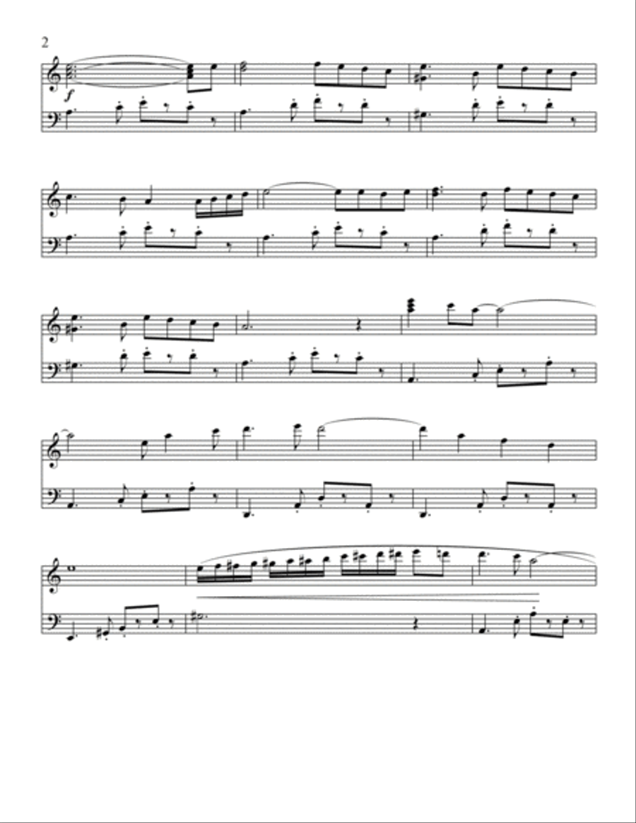 Autumn Breezes - A Fun Tango for the Young at Heart Piano Solo scores gallery preview page 3